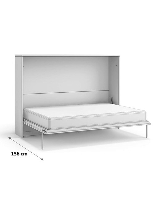 Imagen 4 de Cama doble abatible horizontal Noel El Corte Inglés - Blanco Cama 135 cm Blanco