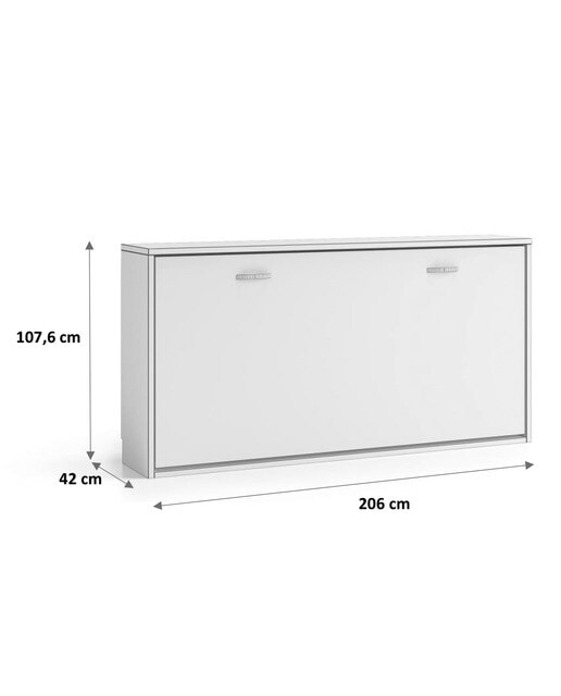 Imagen 3 de Cama individual abatible horizontal Noel El Corte Inglés - Abedul - Ámbar Abedul - Ámbar