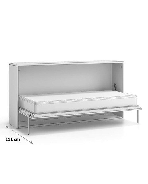Imagen 4 de Cama individual abatible horizontal Noel El Corte Inglés - Abedul - Ámbar Abedul - Ámbar