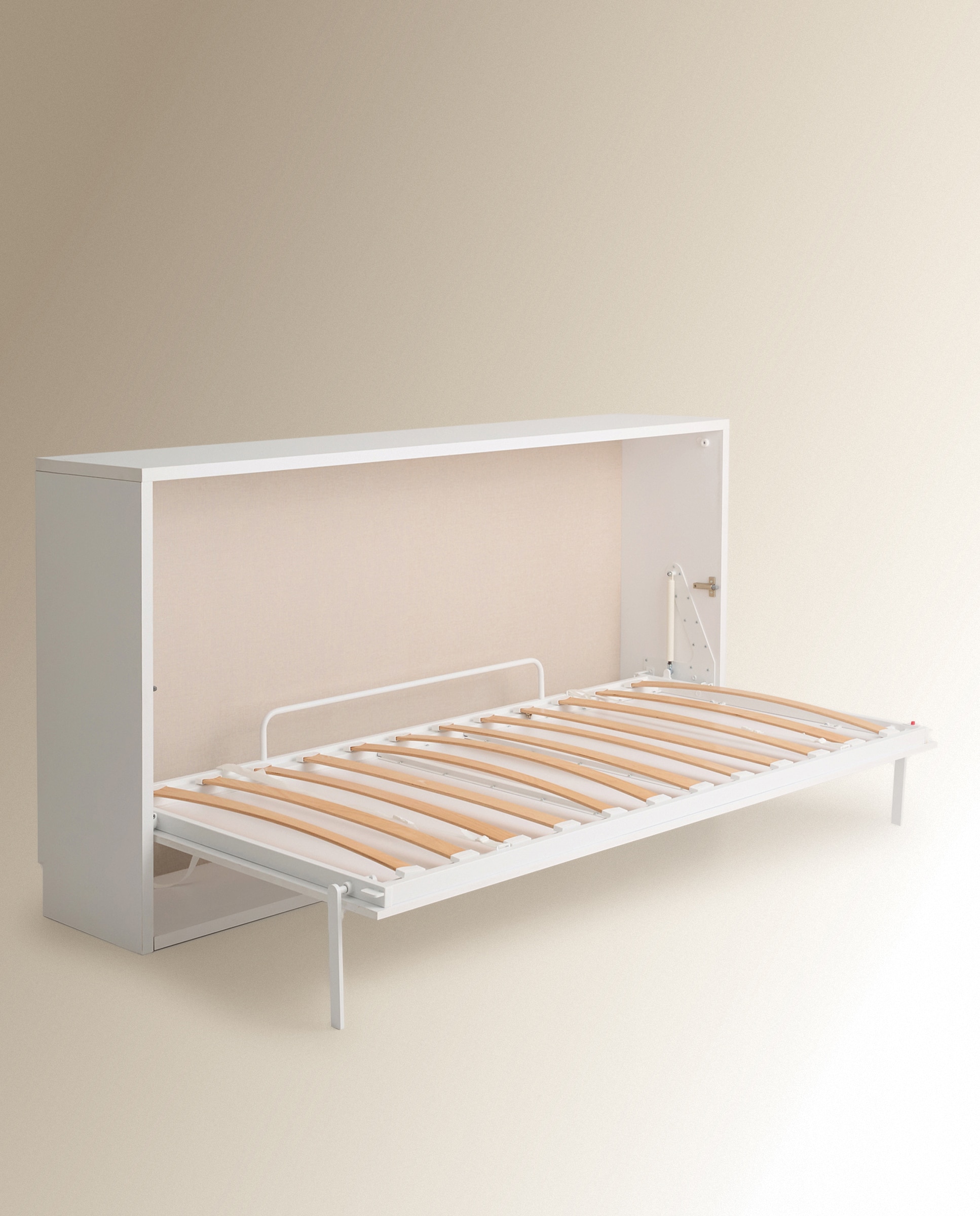 Imagen 5 de Cama individual abatible horizontal Noel El Corte Inglés - Blanco Blanco