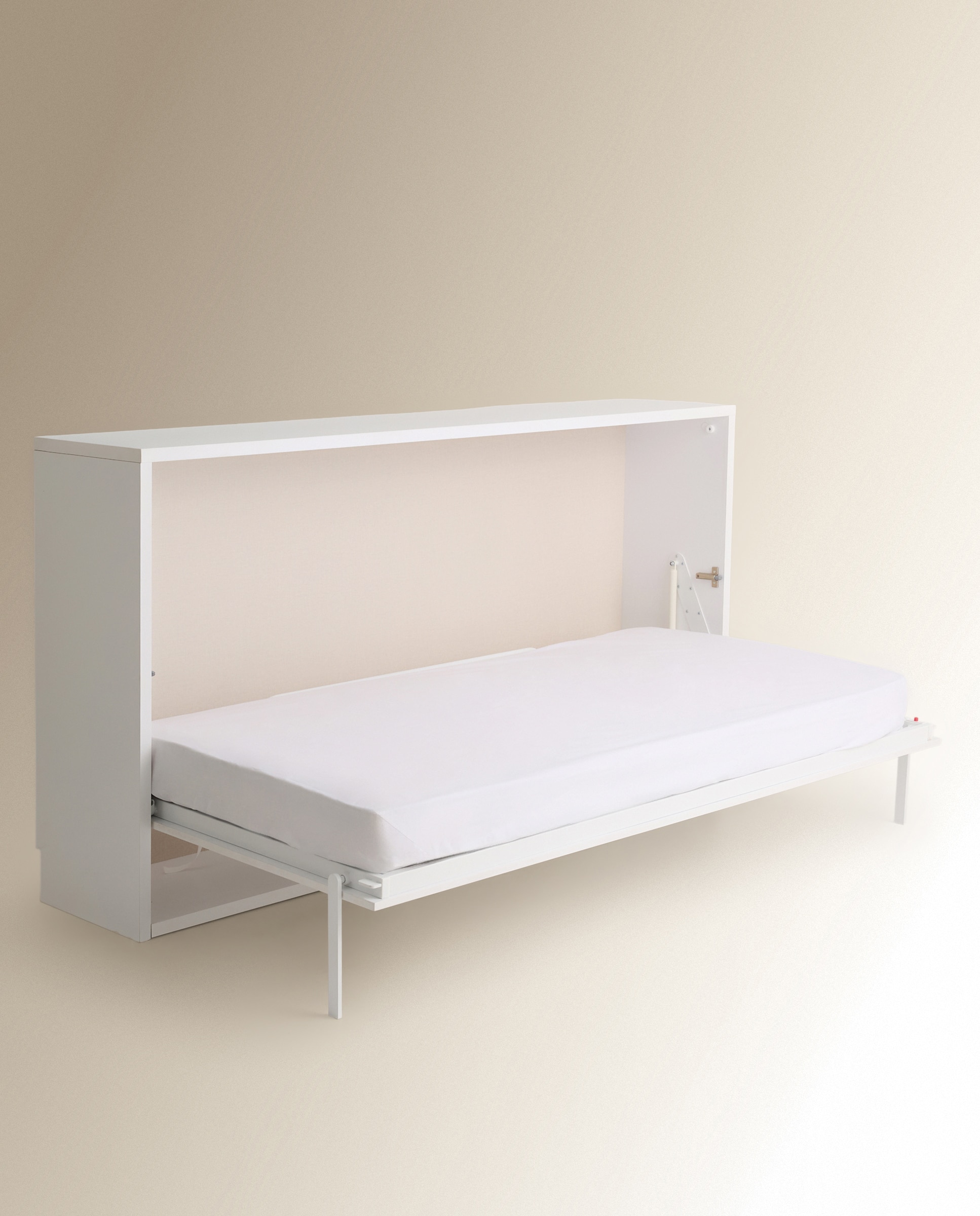 Imagen 6 de Cama individual abatible horizontal Noel El Corte Inglés - Blanco Blanco