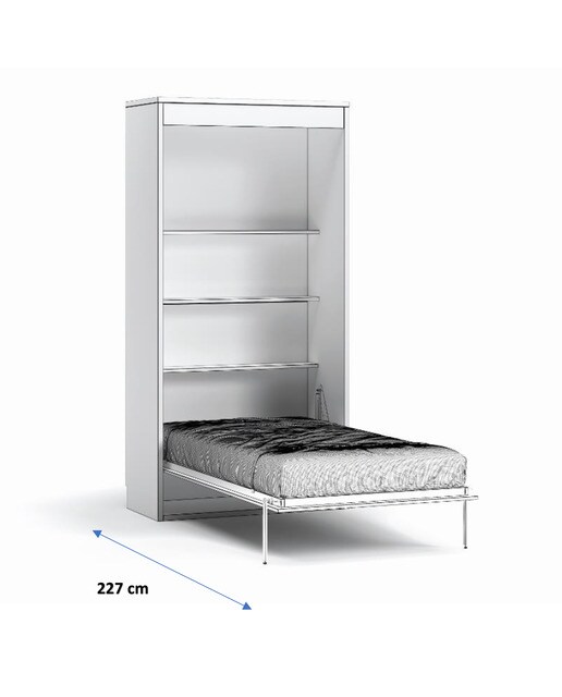 Imagen 3 de Cama individual abatible vertical Noel El Corte Inglés - Blanco Blanco