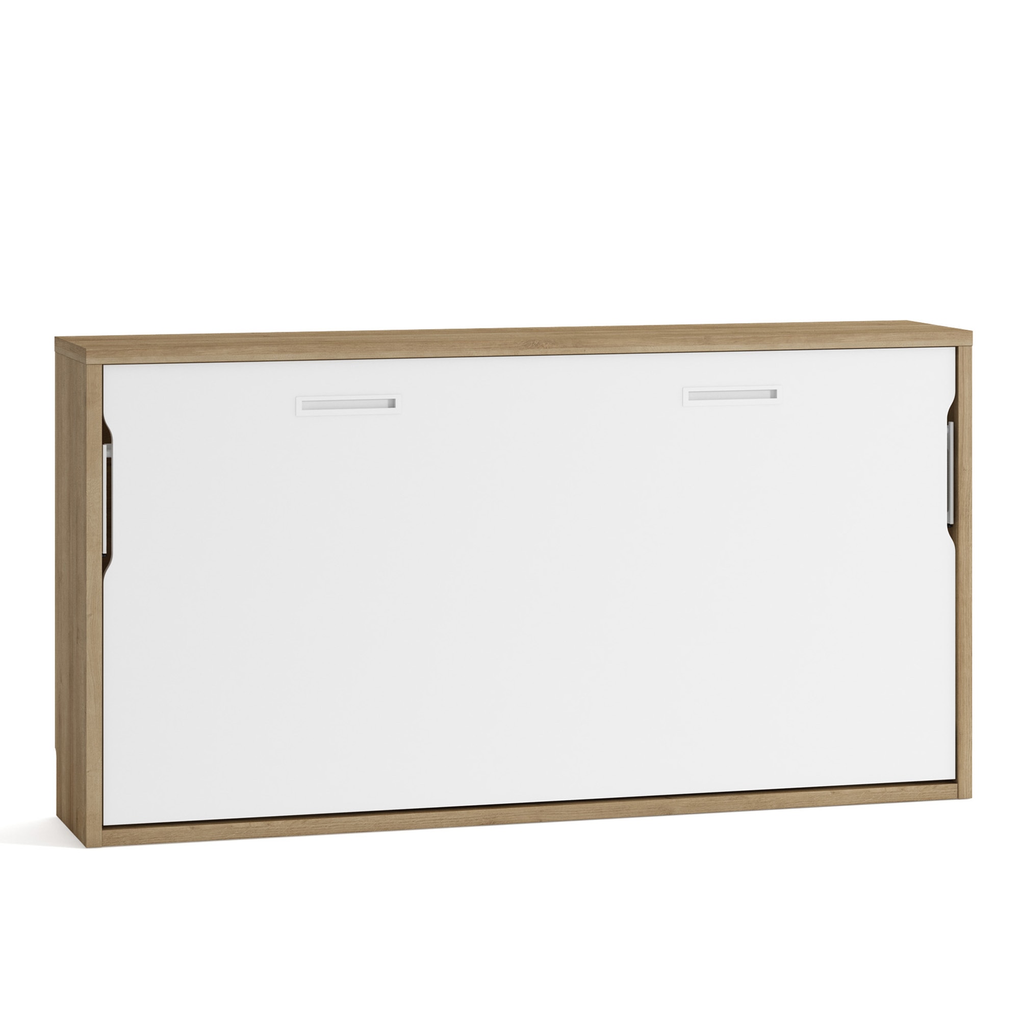 Cama rebatível horizontal Mio Canela/Branco-3