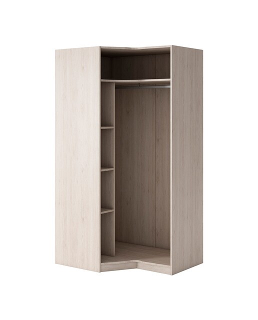 Quarto juvenil com cama rebatível horizontal cor de areia Mio 4