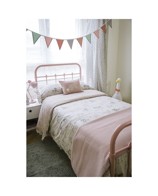 Cama Infantil XL Coraline Rosa-5