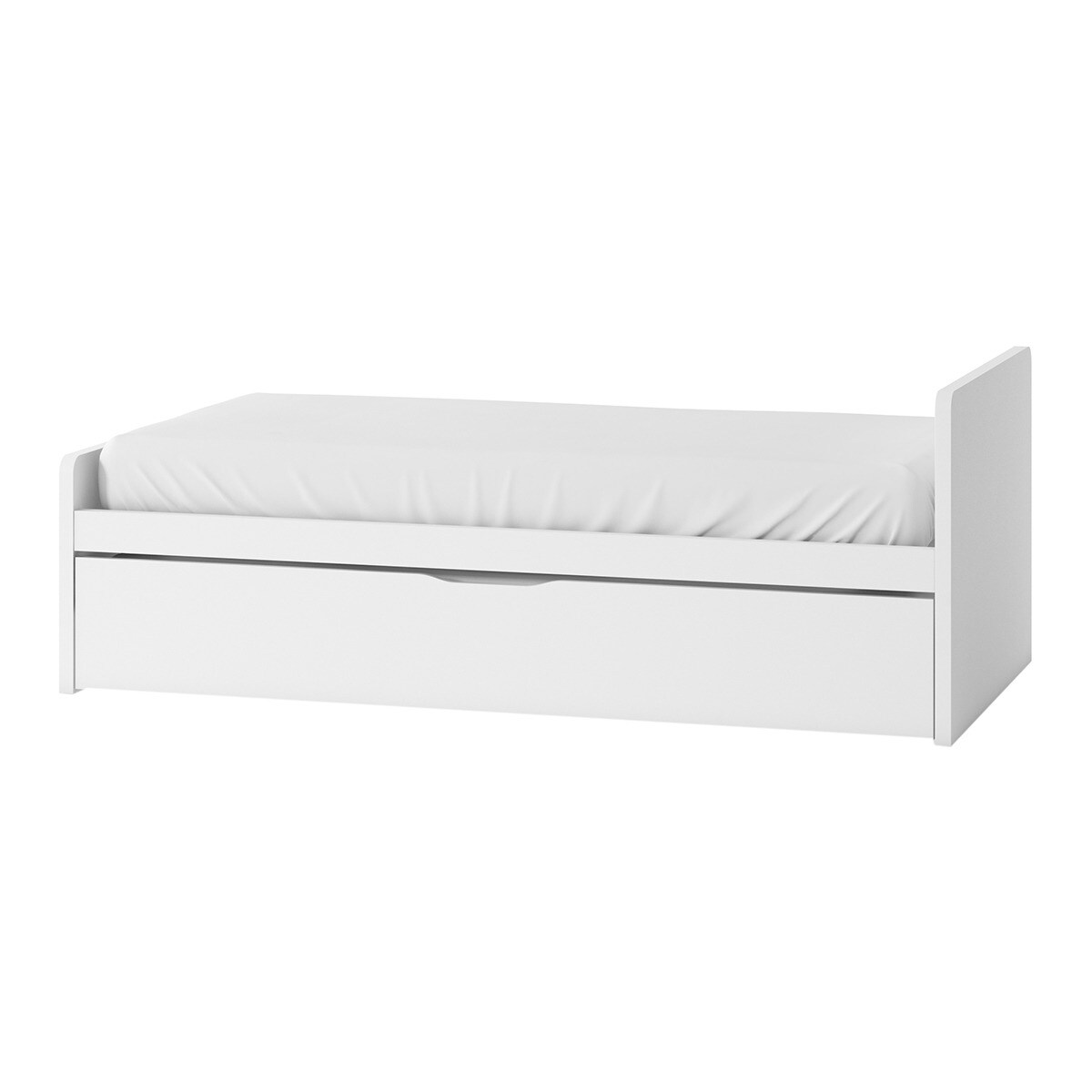 Imagen 0 de Cama nido con costado derecho alto Mio El Corte Inglés Canela / Blanco