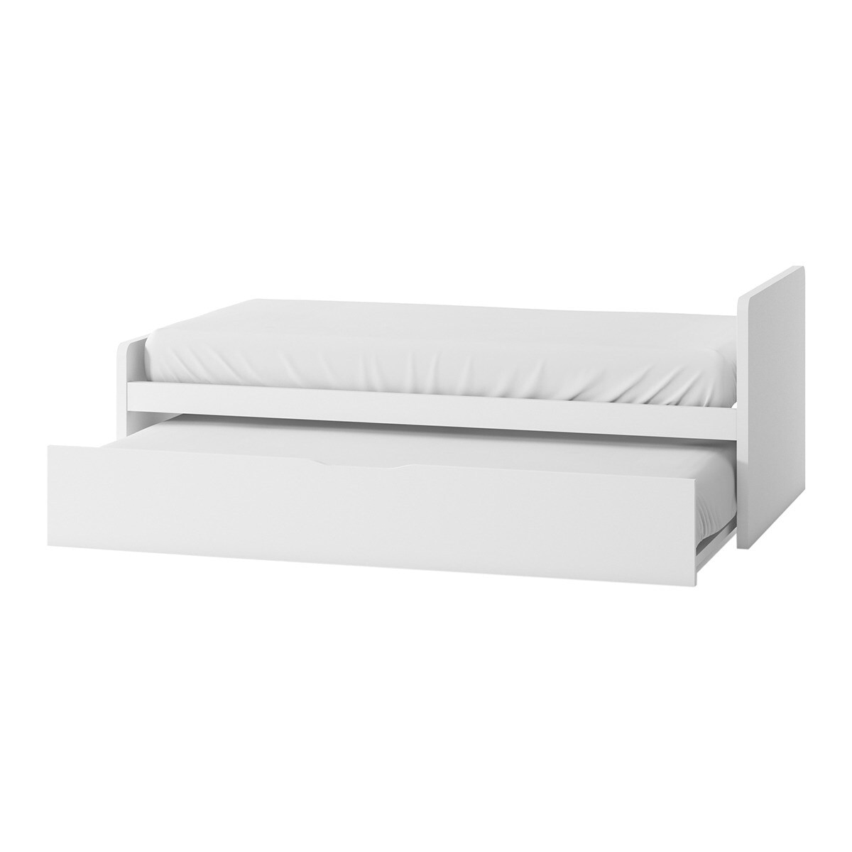 Cama nido con costado derecho alto Mio El Corte Inglés - Blanco Blanco-2