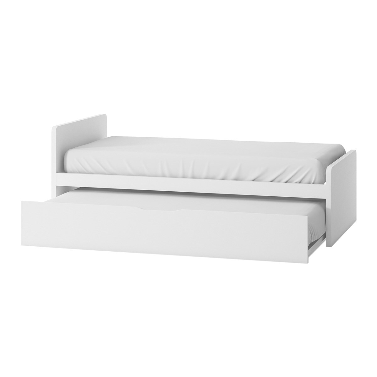 Imagen 2 de Cama nido con costado izquierdo alto Mio El Corte Inglés - Blanco Blanco