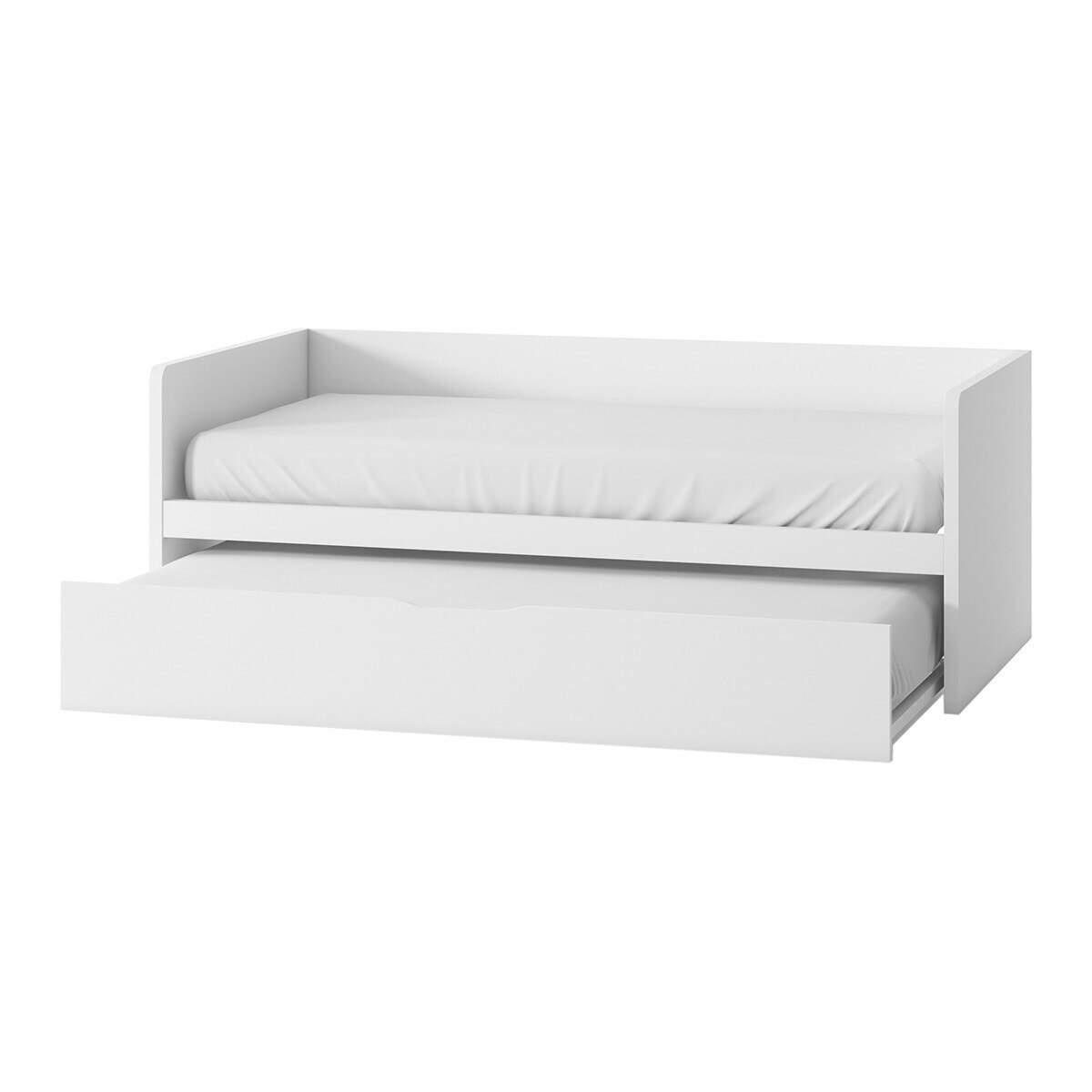Cama nido con costados altos Mio El Corte Inglés - Blanco Blanco-2