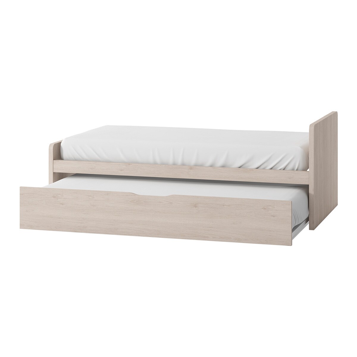 Cama com Gavetão e Encosto Direito Alto Mio Areia-2