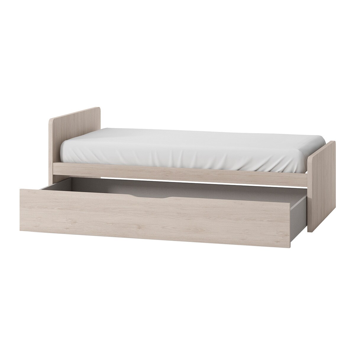 Cama con 1 cajón y cabecero izquierdo alto Mio El Corte Inglés - Arena Arena-2