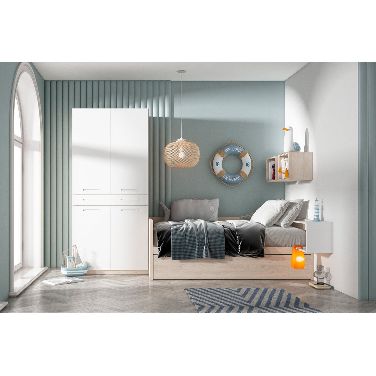 Cama nido con costados altos Mio El Corte Inglés - Arena Arena-4