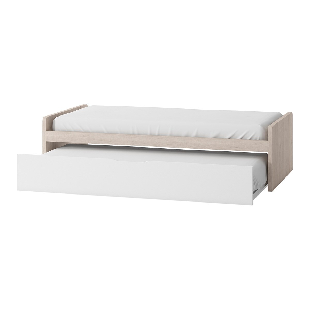 Imagen 2 de Cama nido con costados bajos Mio El Corte Inglés - Arena / Blanco Arena / Blanco