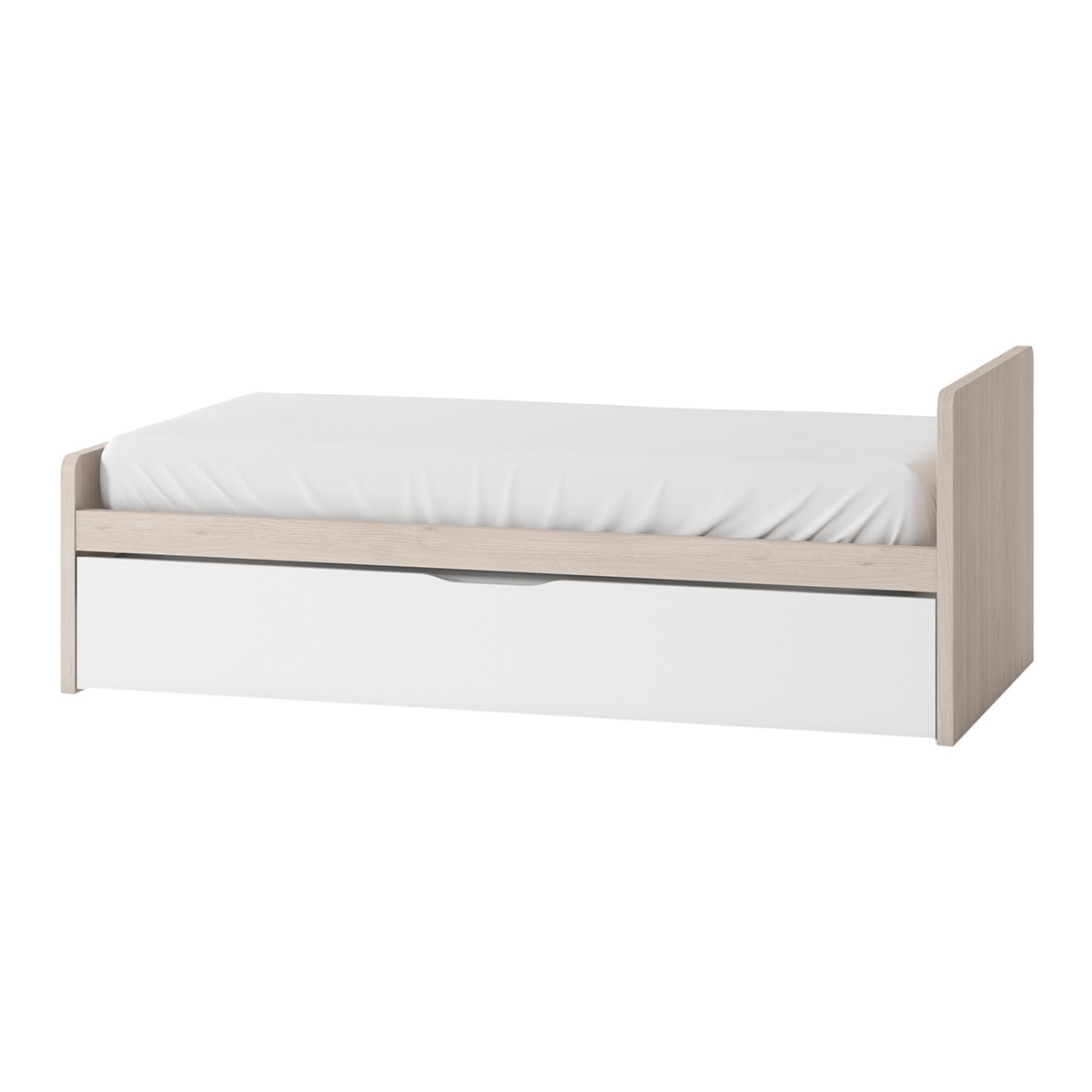 Cama nido con costado derecho alto Mio El Corte Inglés - Arena / Blanco Arena / Blanco-1