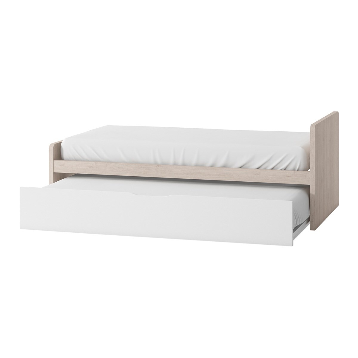 Cama nido con costado derecho alto Mio El Corte Inglés - Arena / Blanco Arena / Blanco-2
