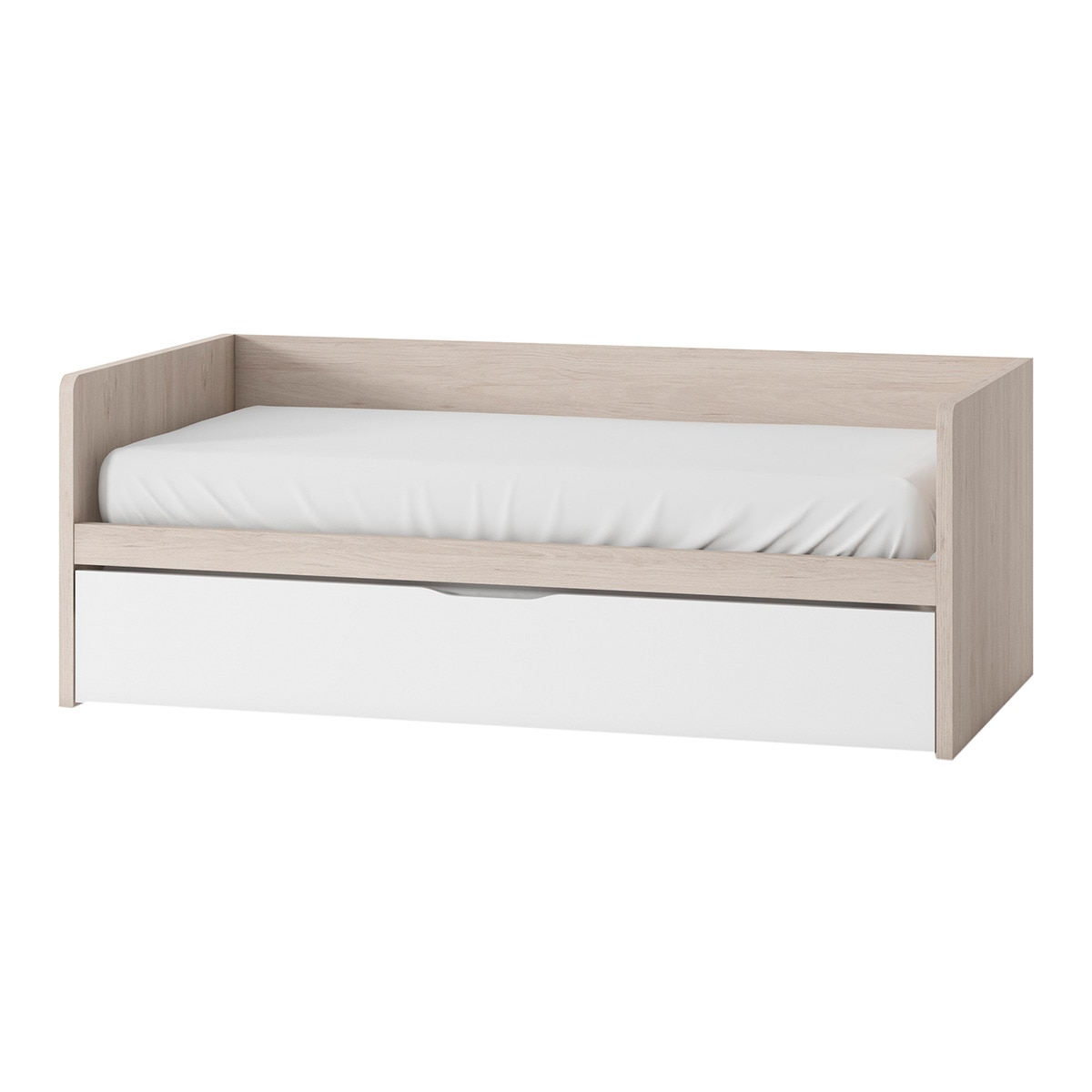 Cama nido con costados altos Mio El Corte Inglés - Arena / Blanco Arena / Blanco-1