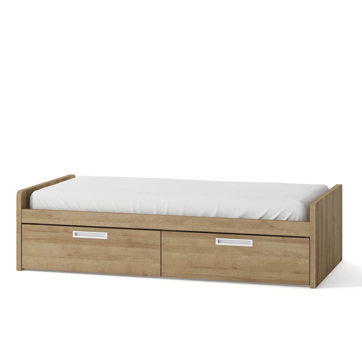 Cama con 2 cajones y cabeceros bajos Mio El Corte Inglés - Canela Canela-1