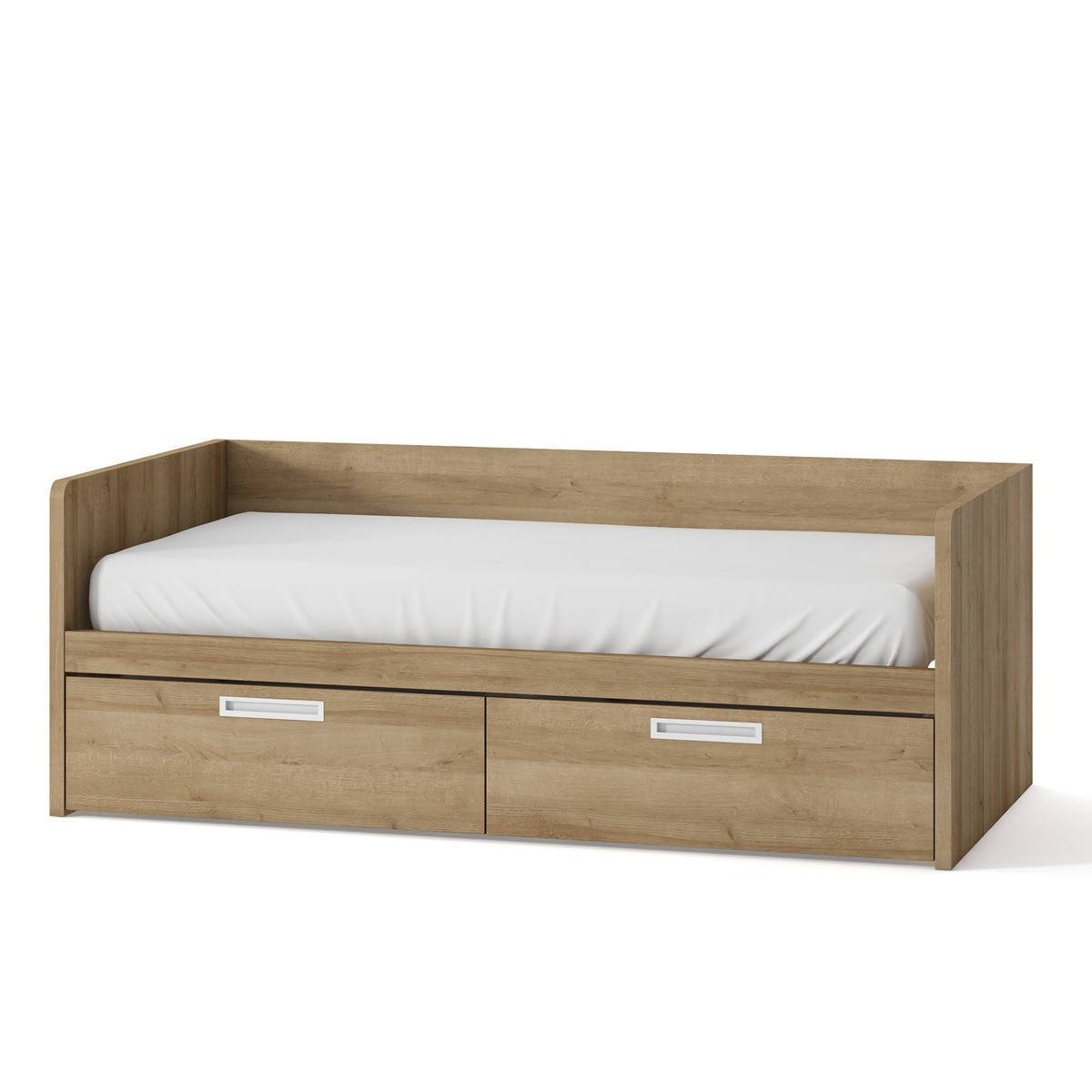 Cama con 2 cajones y cabeceros altos Mio El Corte Inglés - Canela Canela-1