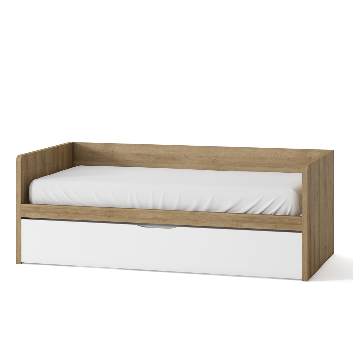 Imagem 0 de Cama com Gavetão e Encosto Alto Mio