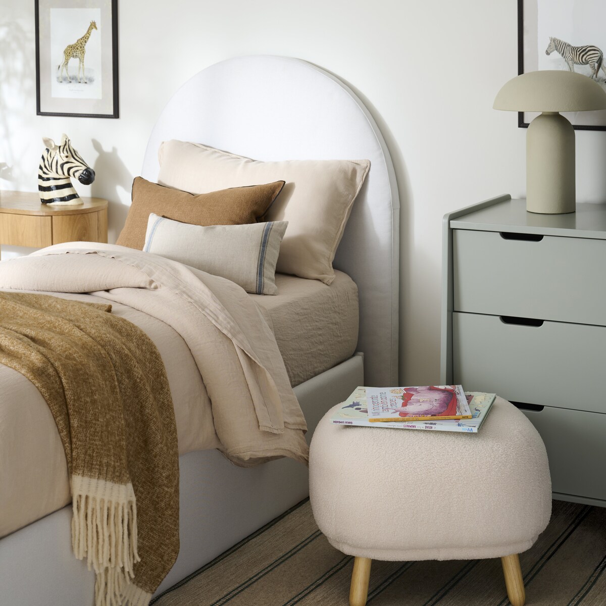 Cama Ninho Estofada Gala Branco-12