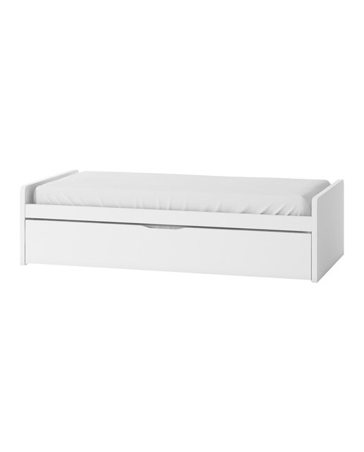 Quarto Juvenil com Cama com Gavetão de Encosto Baixo Mio 2
