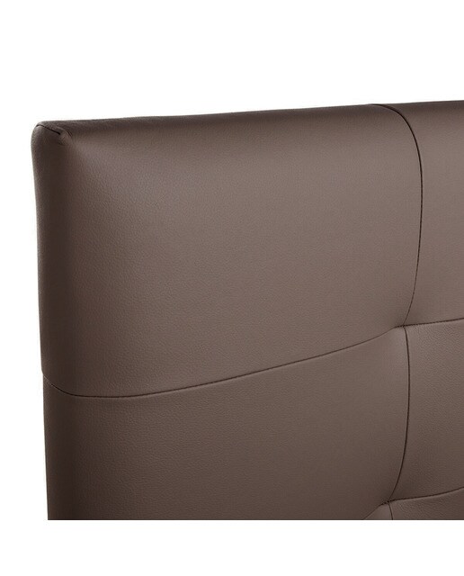 Cabecero doble de piel Balmoral El Corte Inglés - Taupé Cama 135 cm Taupé-3