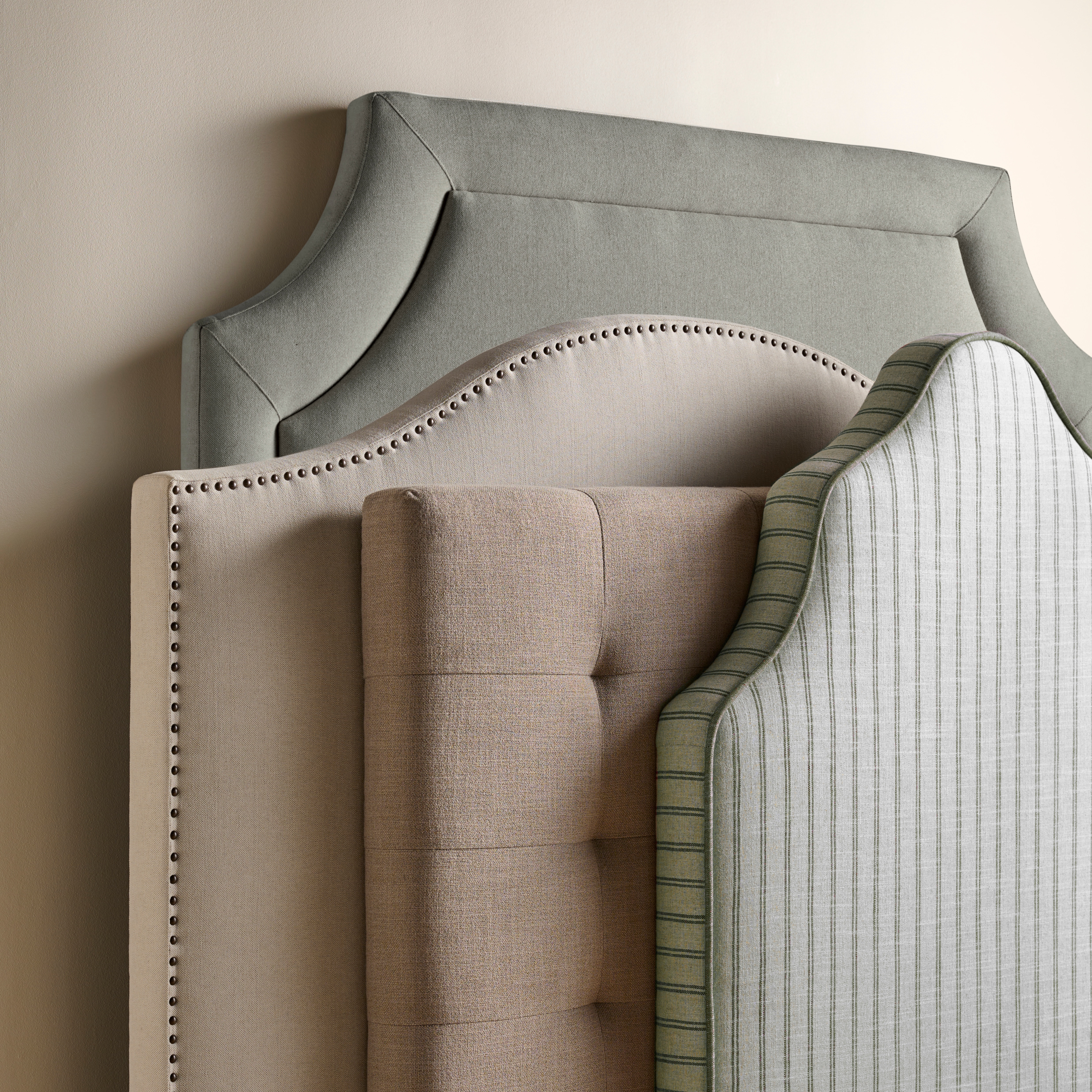 Cabeceira dupla estofada Balmoral El Corte Inglés Bérgamo/Bege-6