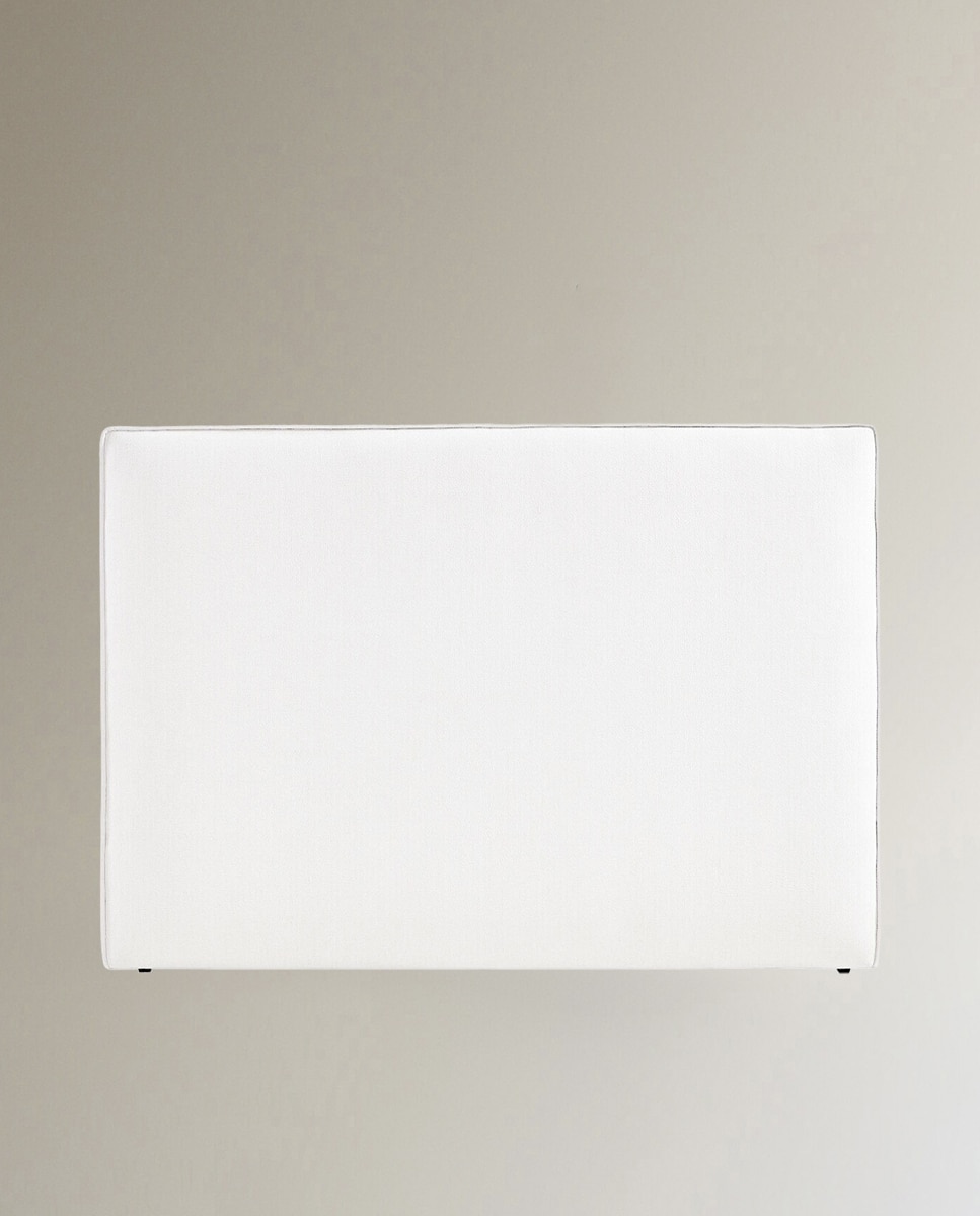 Cabecero doble tapizado Shiraz El Corte Inglés - Aruba / Blanco Cama 135 cm Aruba / Blanco-1