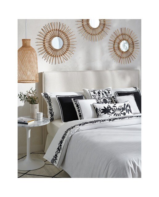 Cabecero doble tapizado Shiraz El Corte Inglés - Aruba / Blanco Cama 135 cm Aruba / Blanco-4
