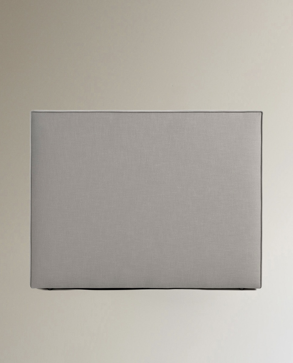 Cabecero doble tapizado Shiraz El Corte Inglés - Bérgamo / Gris Cama 135 cm Bérgamo / Gris-1