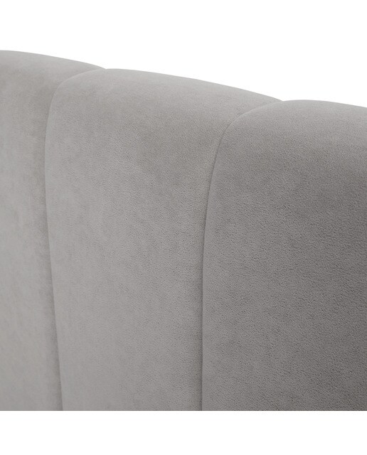 Cabecero doble tapizado Montana El Corte Inglés - Atlas / Gris claro Cama 135 cm Atlas / Gris claro-2