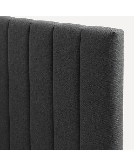 Cabecero doble tapizado Montana El Corte Inglés - Bérgamo / Antracita Cama 135 cm Bérgamo / Antracita-3