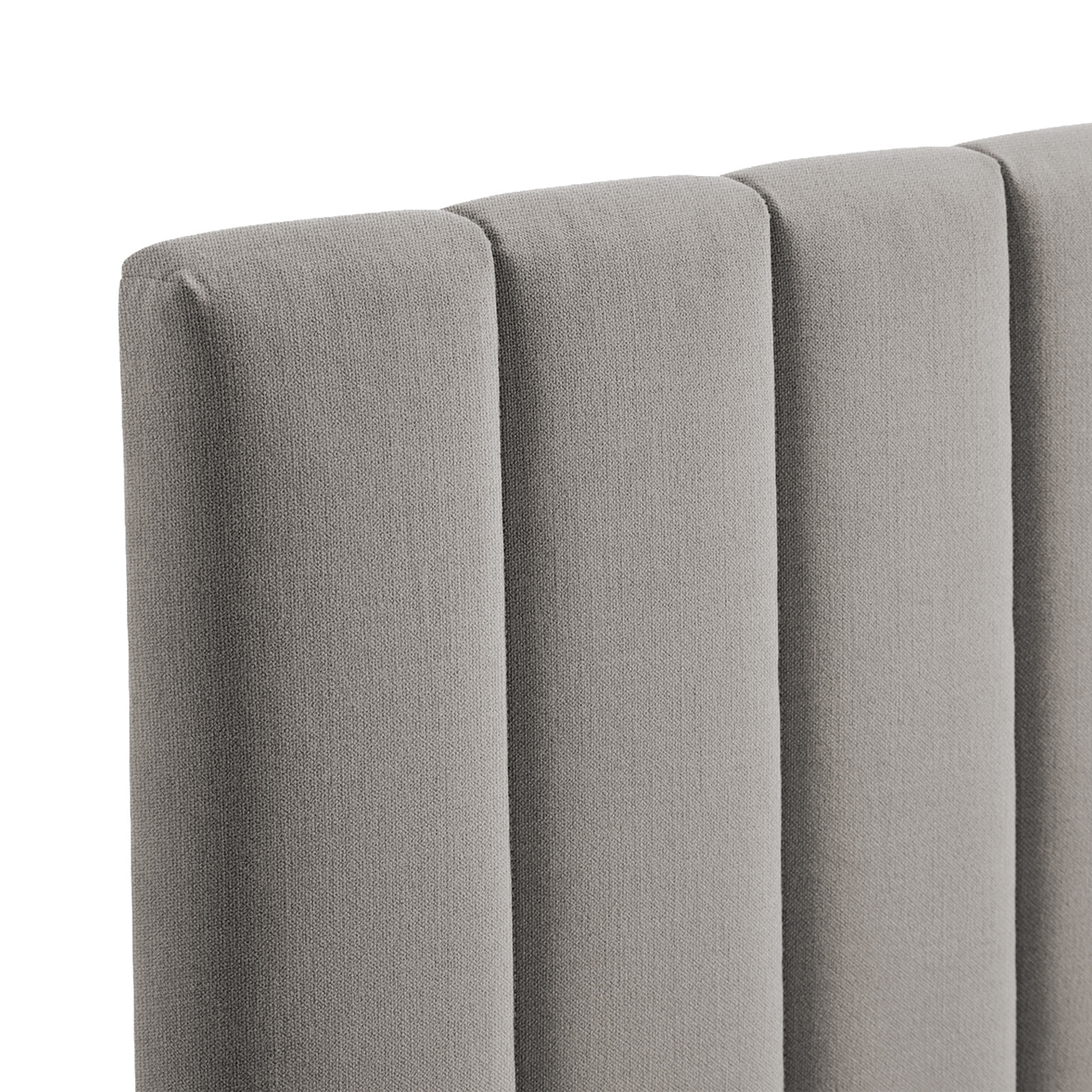 Cabecero doble tapizado Montana El Corte Inglés - Bérgamo / Gris Cama 135 cm Bérgamo / Gris-3