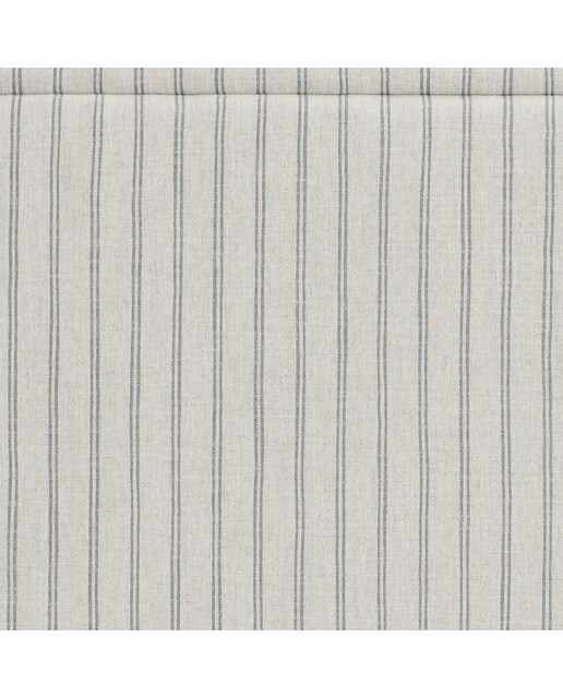 Cabecero doble de rayas con fondo beige Porto El Corte Inglés - Gris Cama 135 cm Gris-3