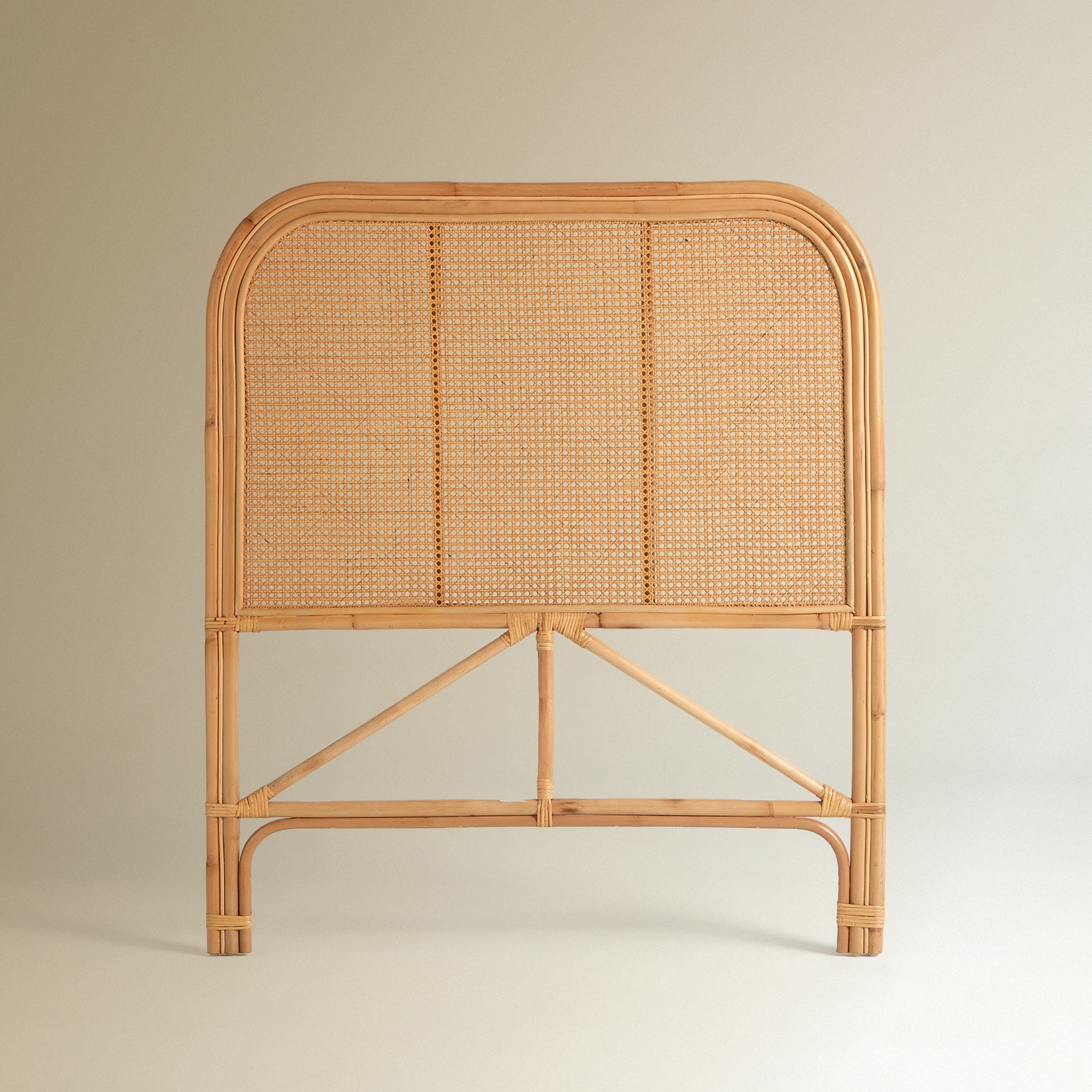 Cabeceira Individual de Rattan Mahon Natural-2