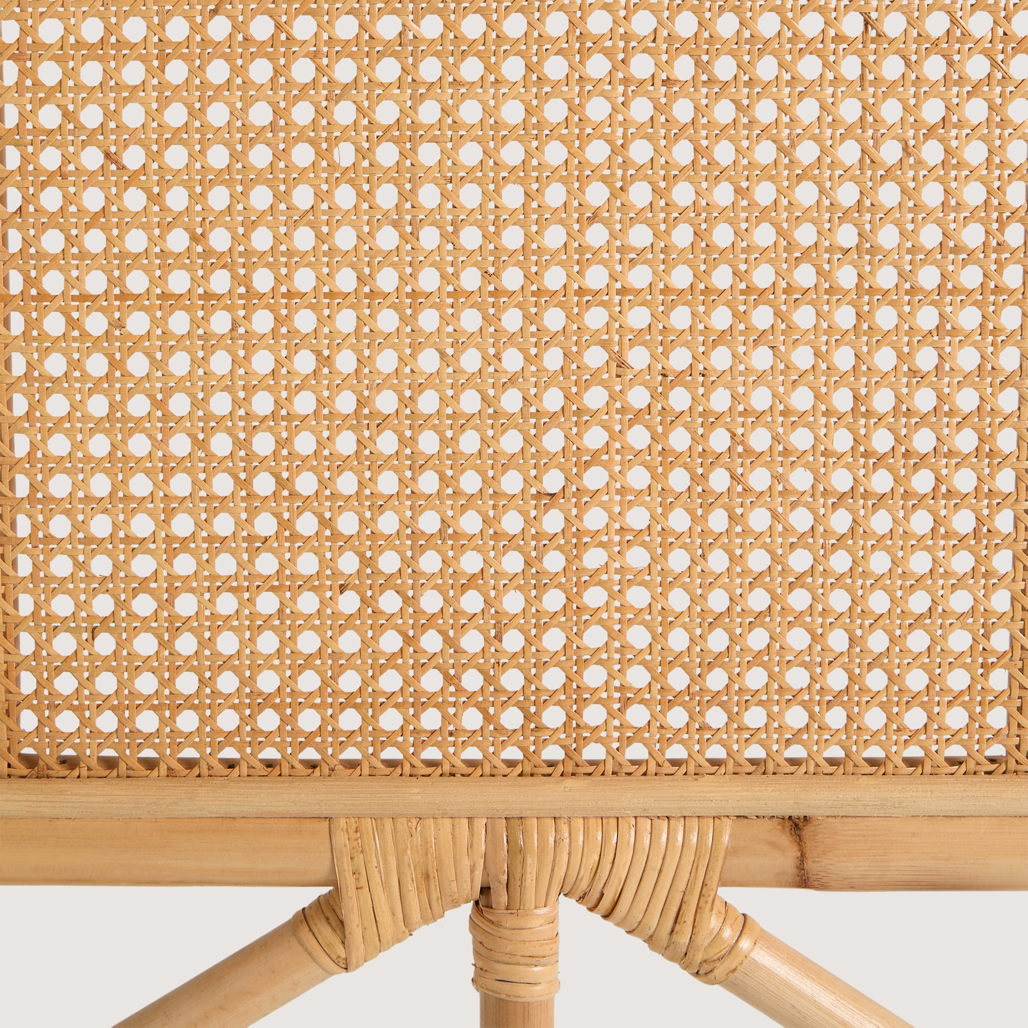 Cabeceira Individual de Rattan Mahon Natural-3