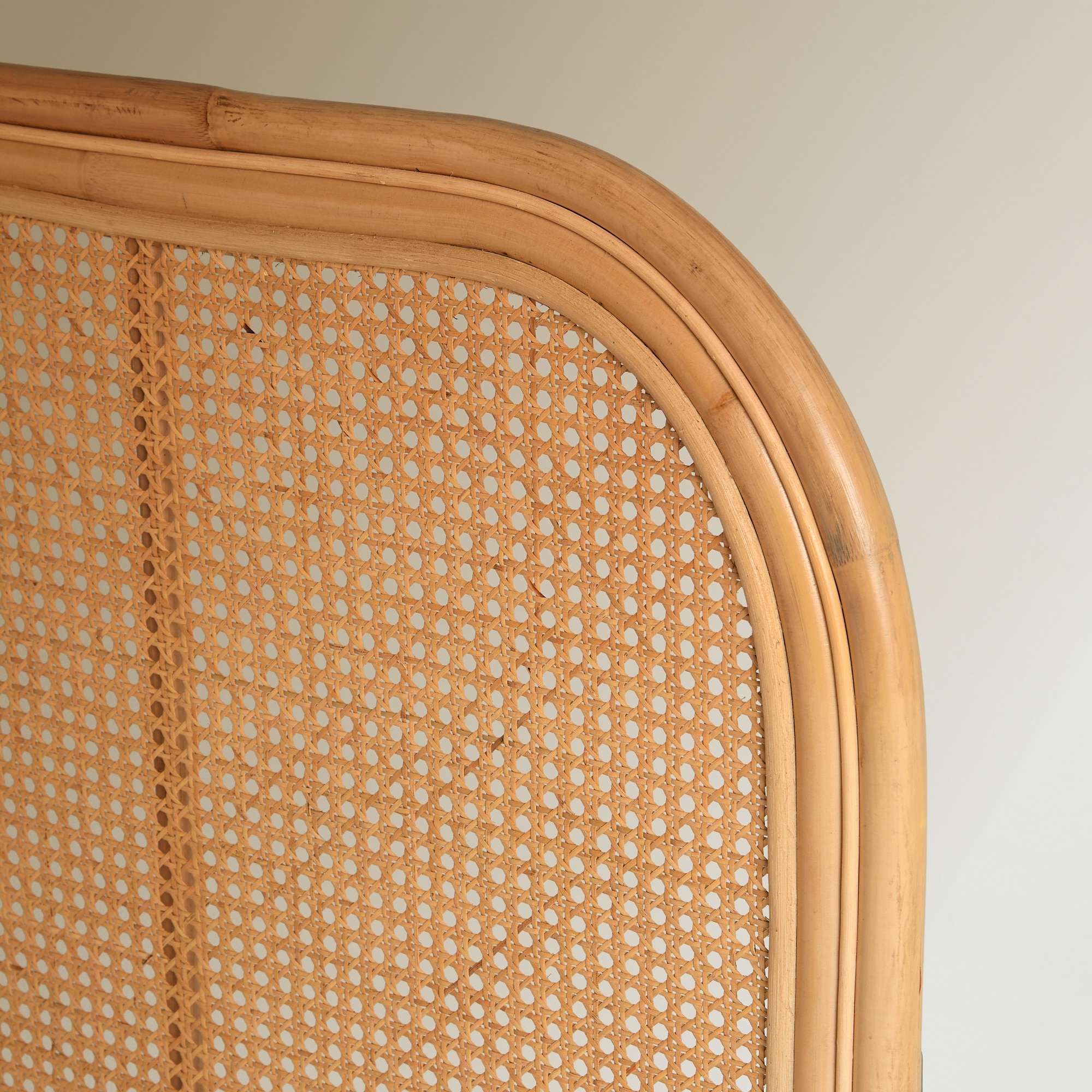 Cabeceira Individual de Rattan Mahon Natural-4