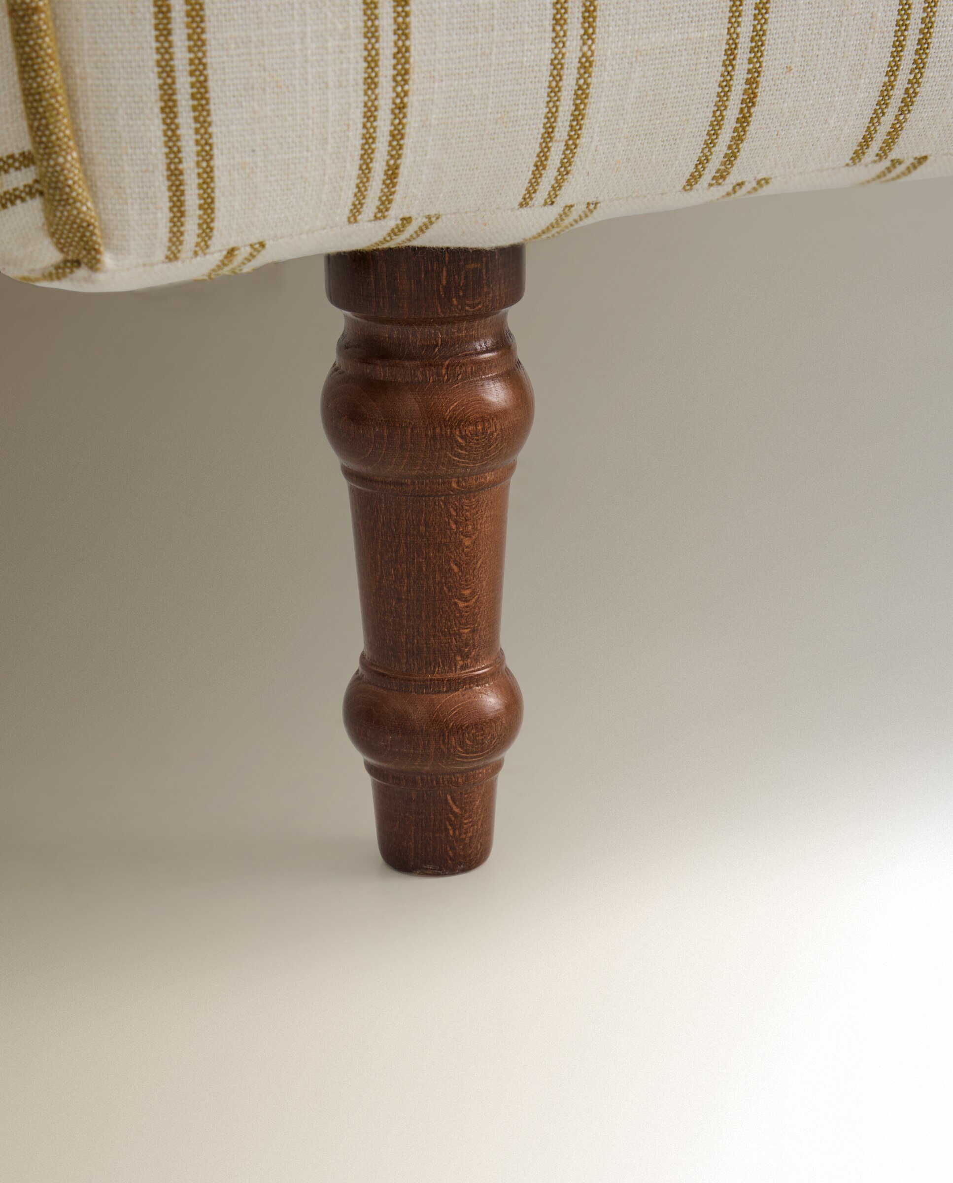 Cabecero doble tapizado rayas Harrow - Sinatra / Mostaza Cama 135 cm Sinatra / Mostaza-4