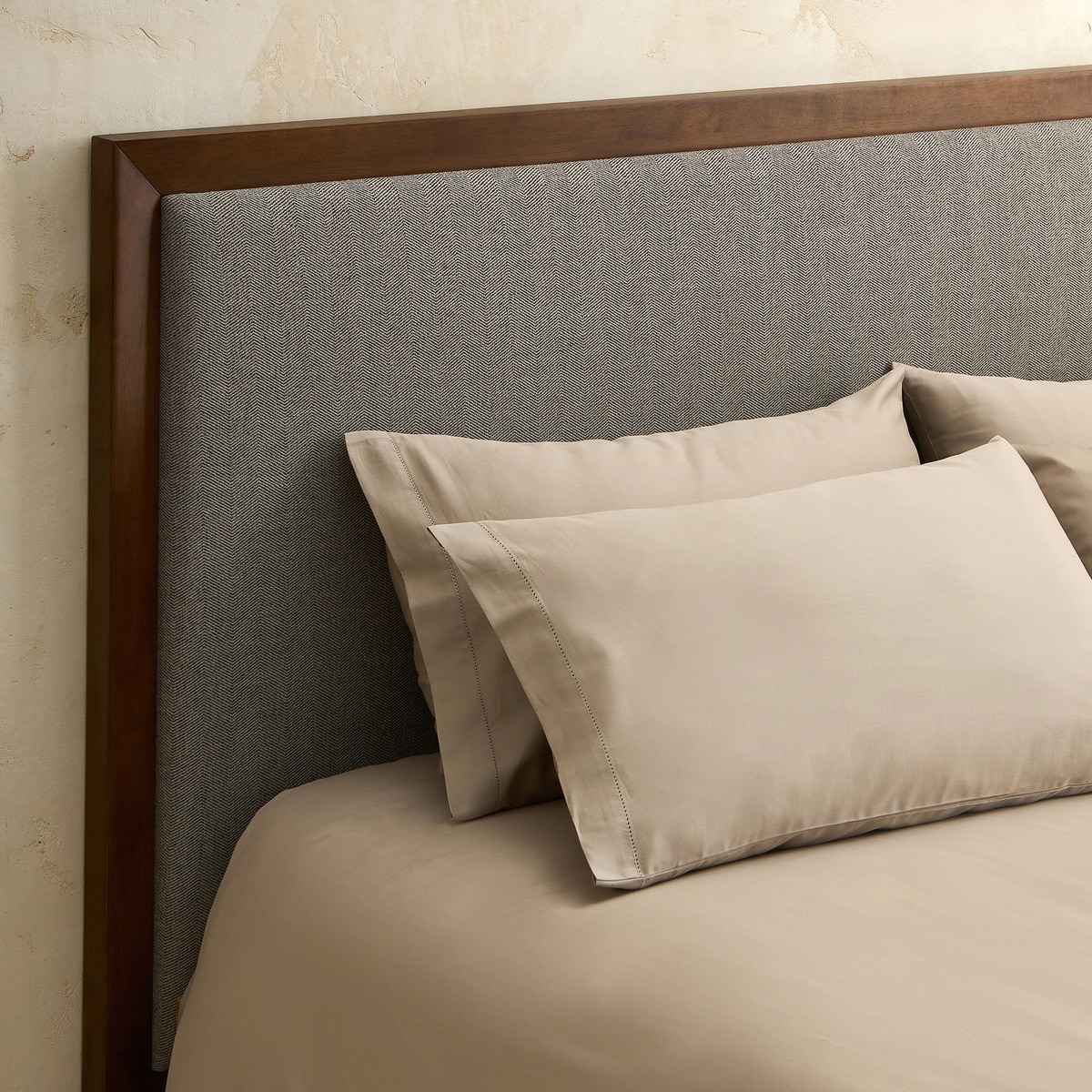 Imagem 0 de Cabeceira Dupla de Madeira Chicago