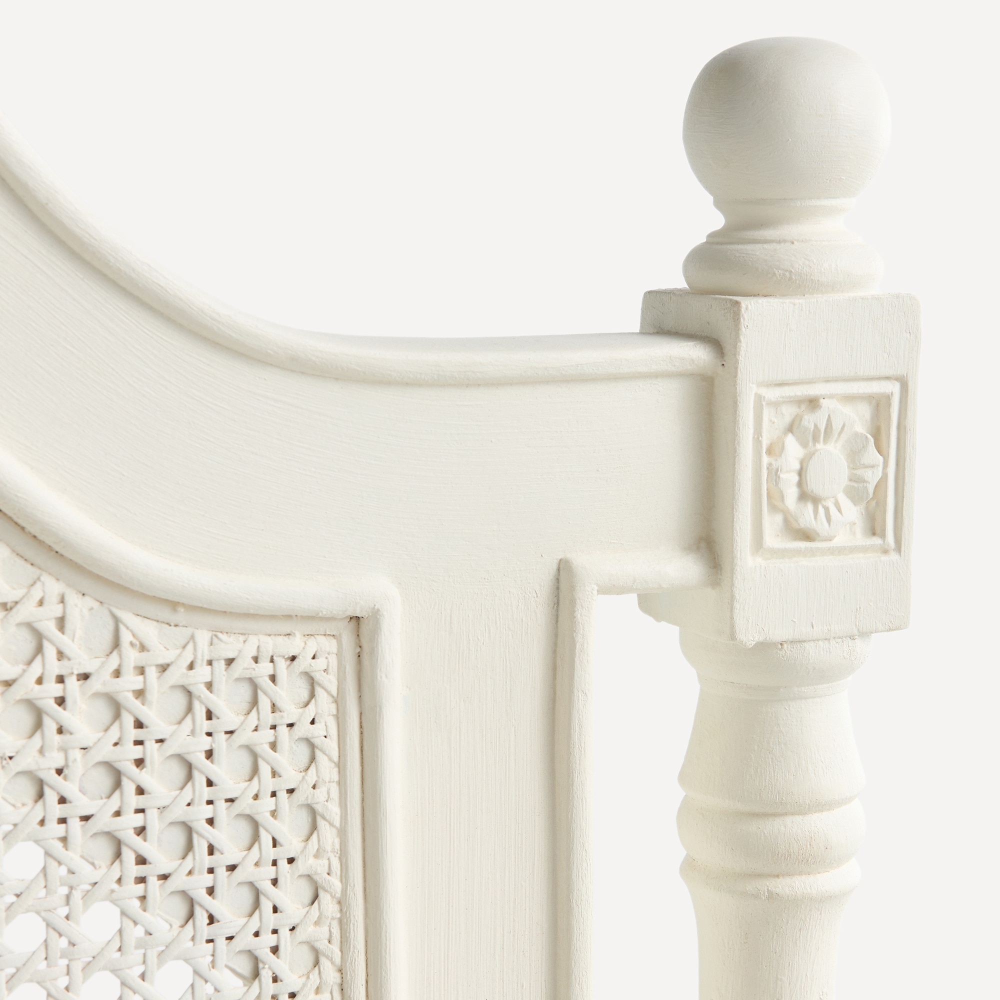 Cabeceira Individual Nimes - 90 cm Branco-3