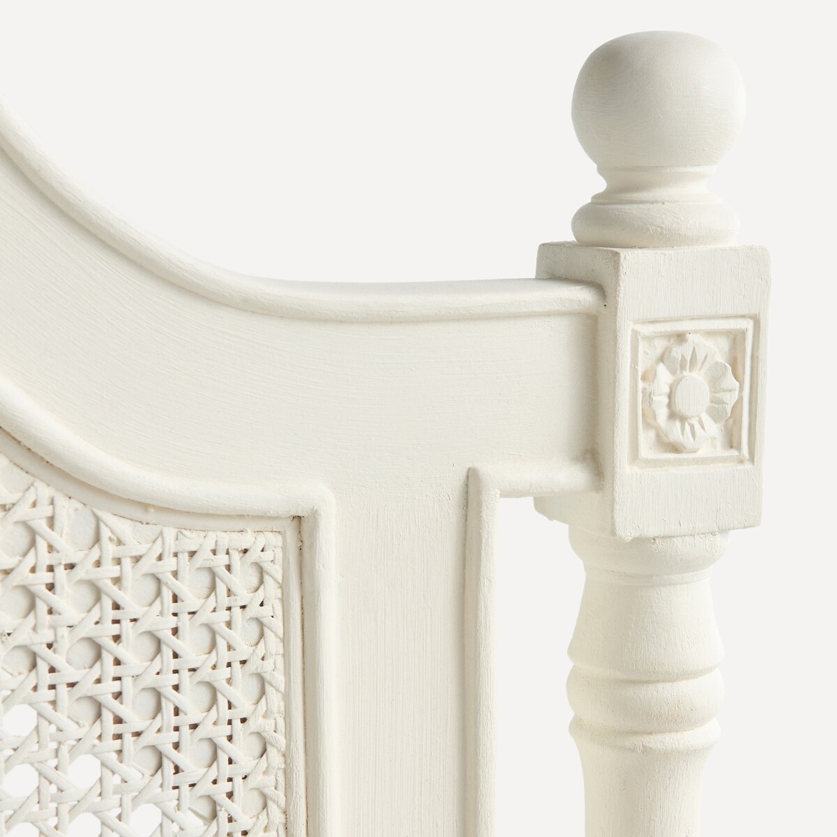 Cabeceira Individual Nimes - 90 cm Branco-3