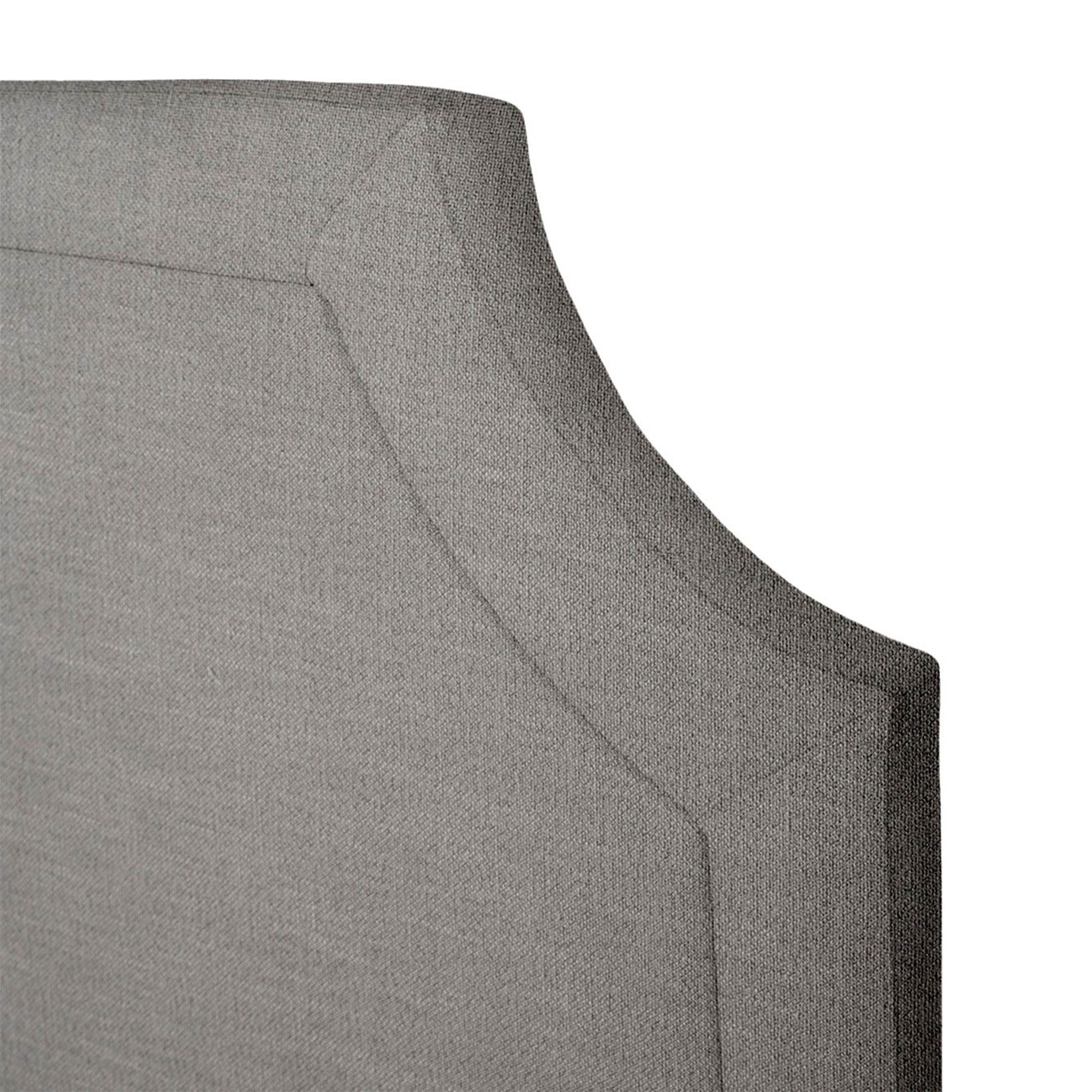 Cabecero doble tapizado Bibian El Corte Inglés - Bérgamo / Gris Cama 135 cm Bérgamo / Gris-2