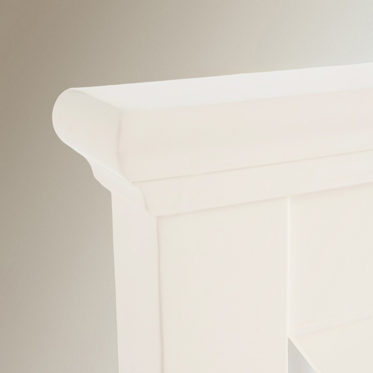 Cabeceira Dupla de Madeira de Faia Caviedes Branco-3