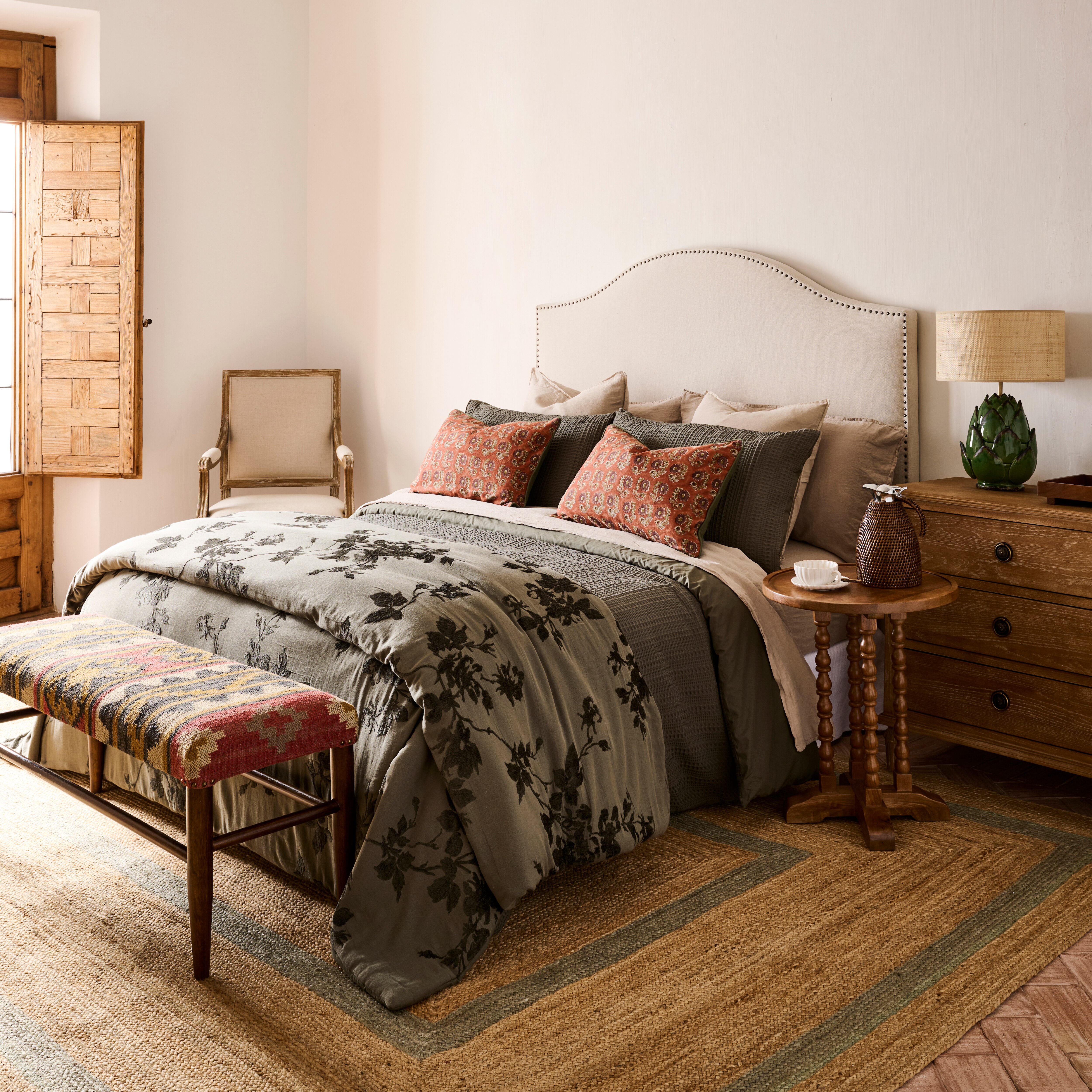 Cabecero Doble Tapizado Verona Siria Natural Cama 135 Cm El Corte Ingl s