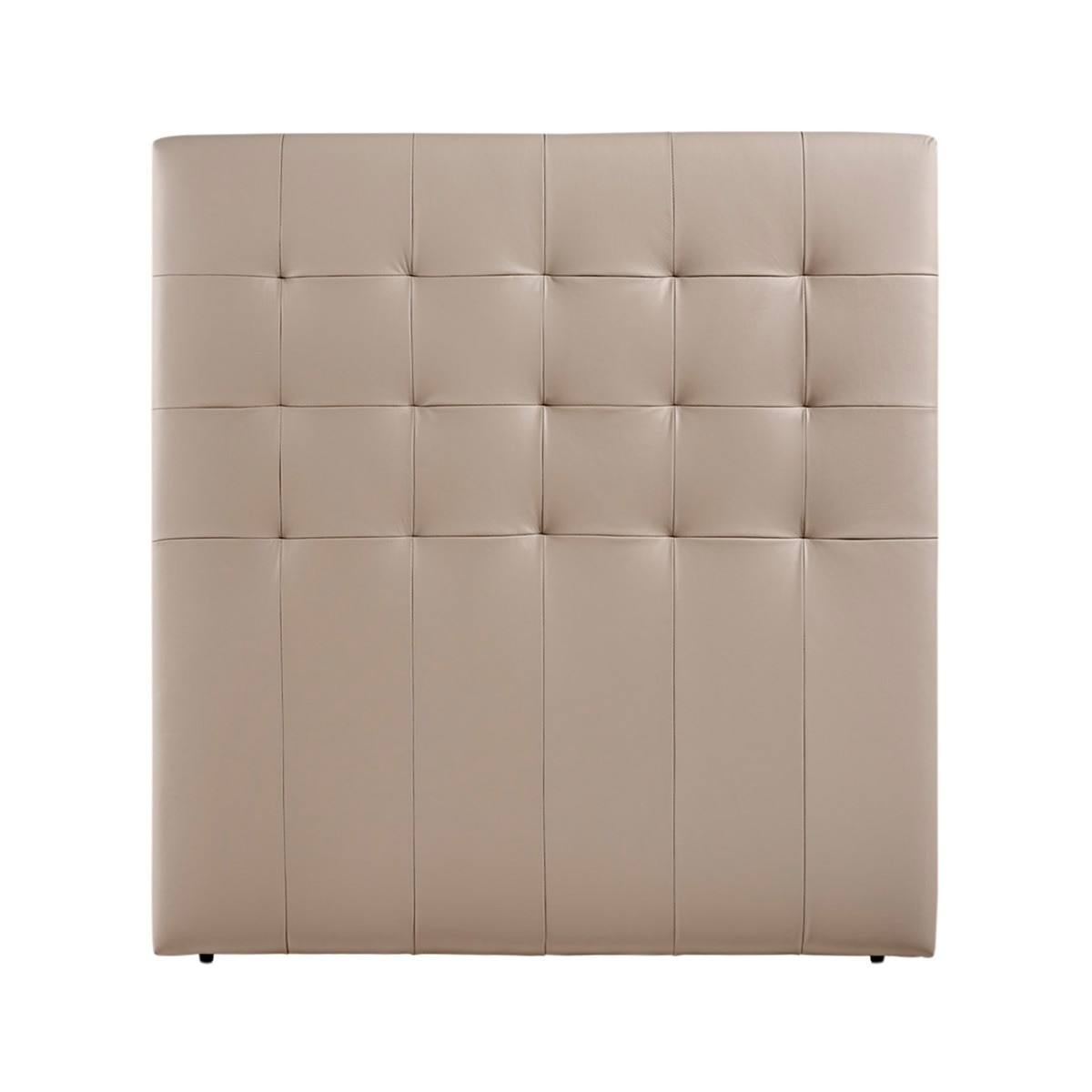 Cabecero individual de piel Balmoral El Corte Inglés - Tierra Cama 90 cm Tierra-1