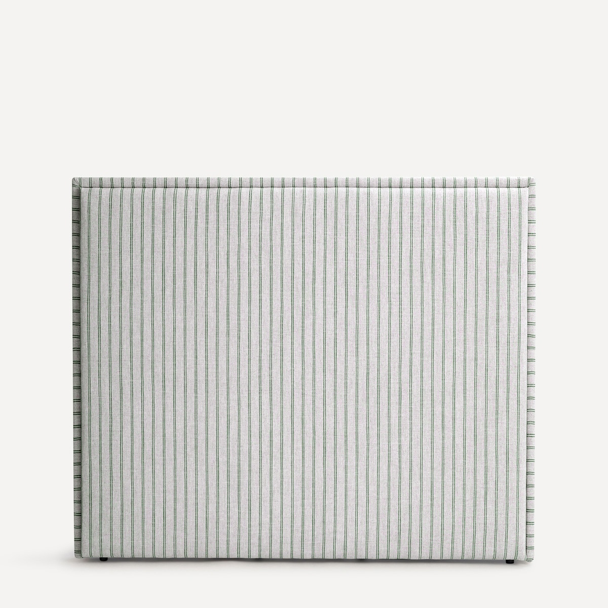 Cabecero individual de rayas con fondo beige Porto El Corte Inglés - Verde Cama 90 cm Verde-1