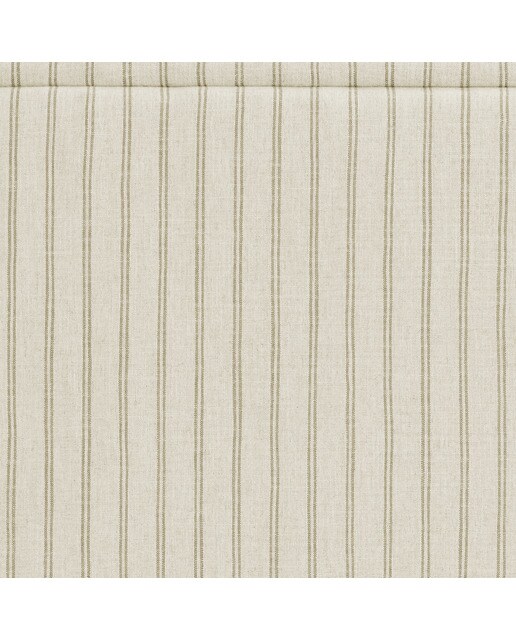 Cabecero individual de rayas con fondo beige Porto El Corte Inglés - Caqui Cama 90 cm Caqui-3