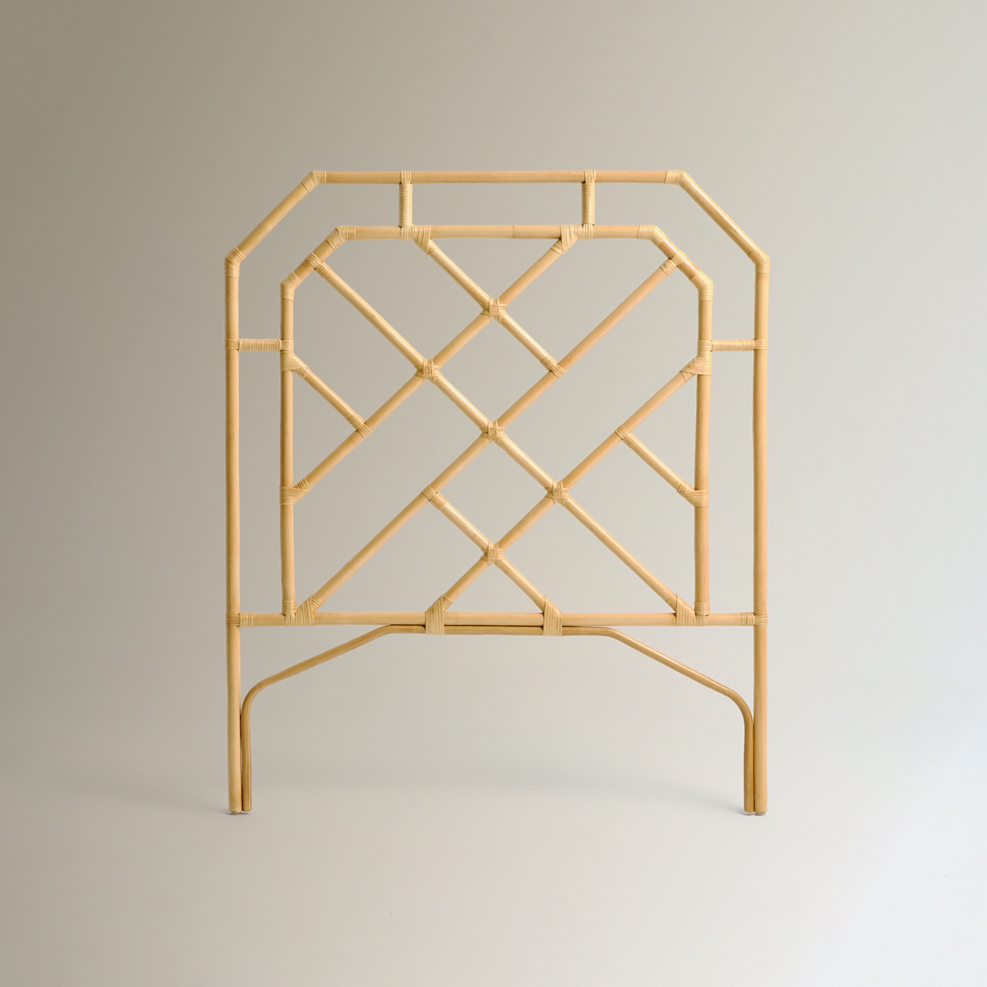 Cabeceira Individual de Rattan Bornéu Natural-2