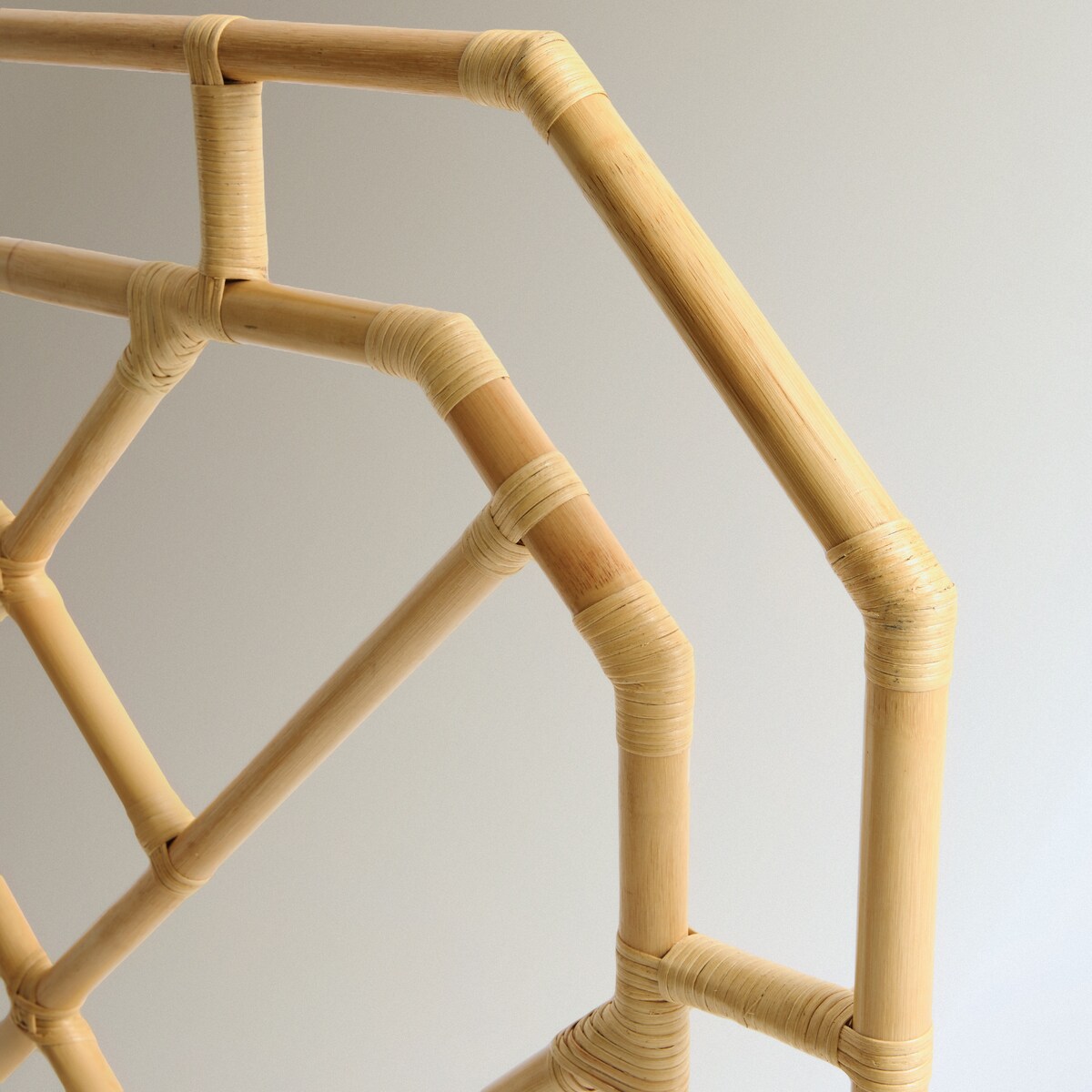 Cabeceira Individual de Rattan Bornéu Natural-4