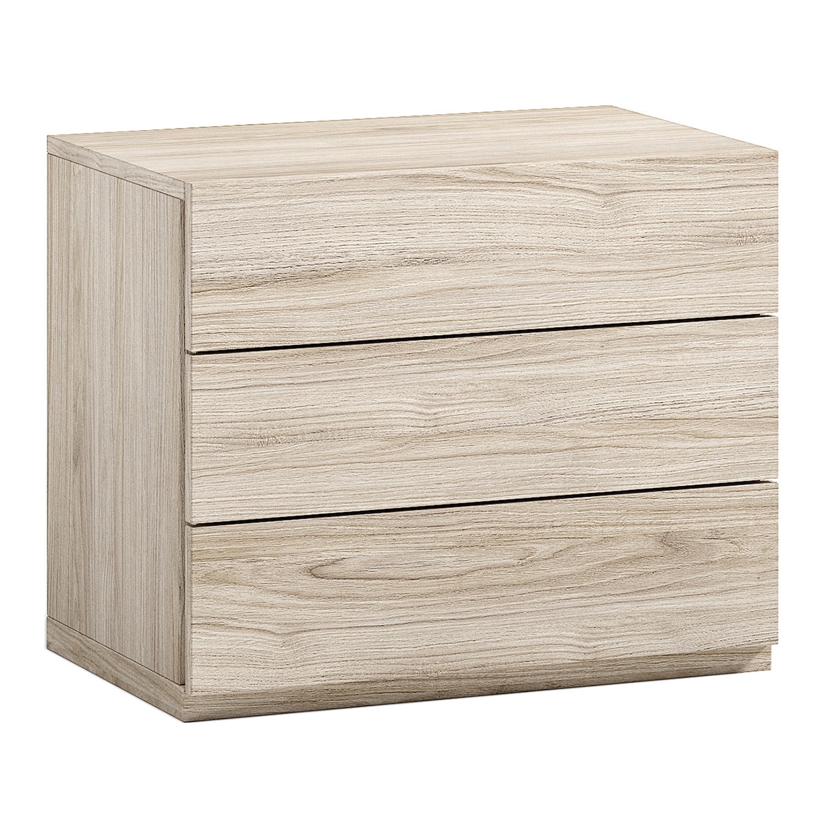 Imagem 0 de Mesa de cabeceira com 3 gavetas Alan